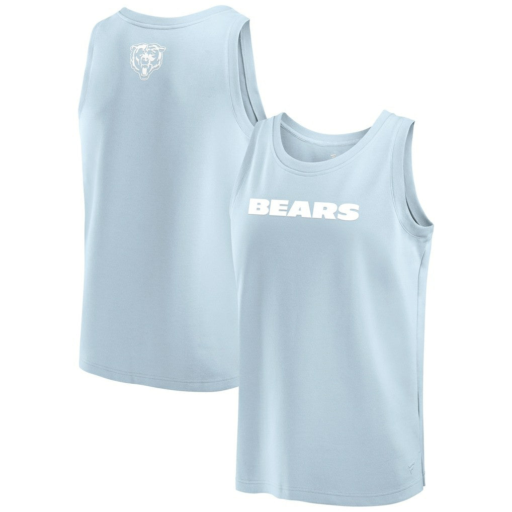 Chicago Bears Elements Tank Top Light Blue