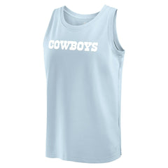 Dallas Cowboys Elements Tank Top Light Blue