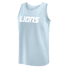 Detroit Lions Elements Tank Top Light Blue