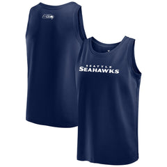 Seattle Seahawks Elements Tank Top College Navy