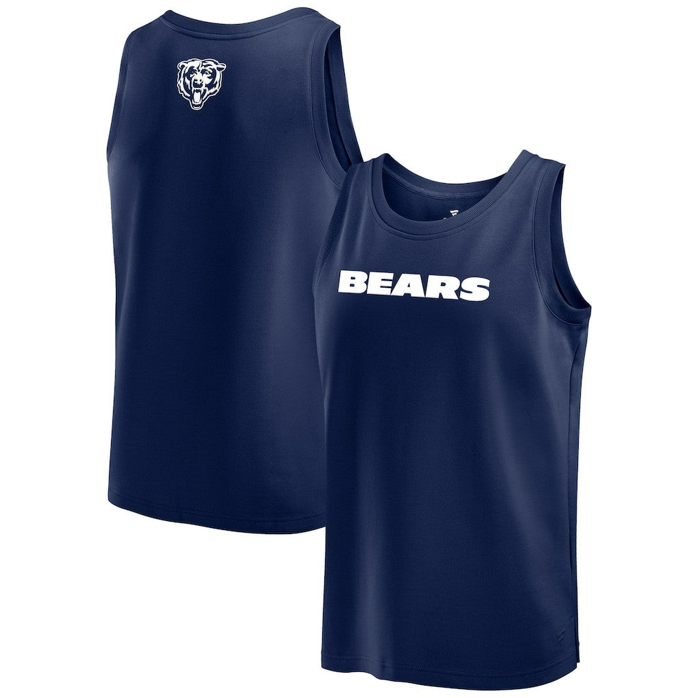 Chicago Bears Elements Tank Top Navy