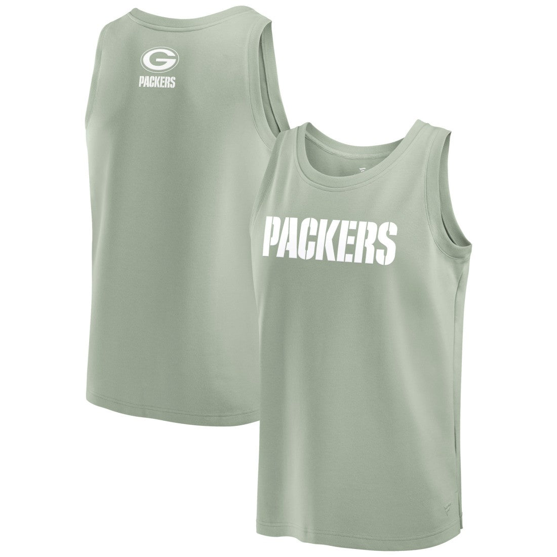 Green Bay Packers Elements Tank Top Light Green