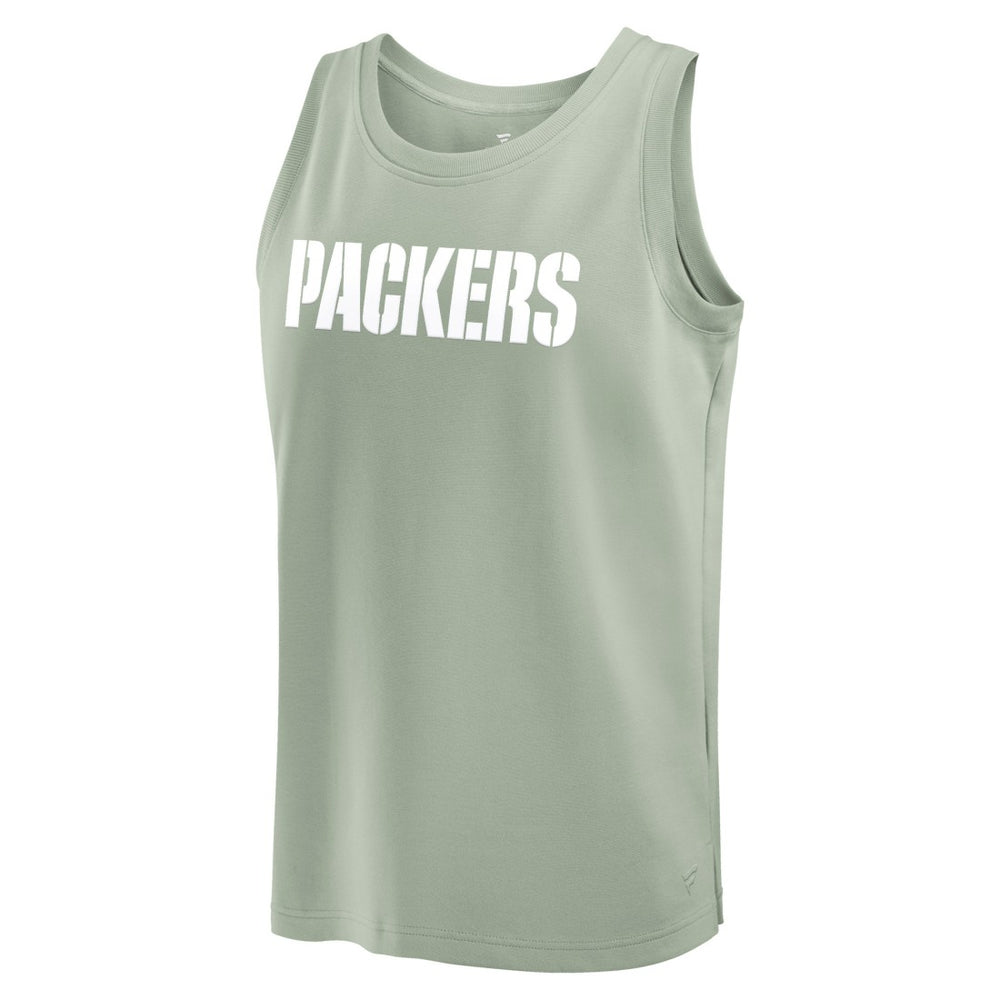 Green Bay Packers Elements Tank Top Light Green