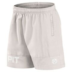 Pittsburgh Steelers Elements Shorts Cream