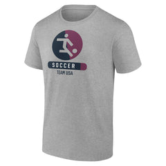 US Soccer Radiating Victory T-Shirt Heather Gray shop