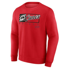 NHL Carolina Hurricanes Fanatics Focus Fleece Pullover Sweatshirt - Red
