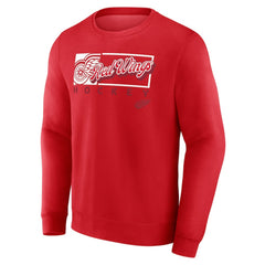 NHL Detroit Red Wings Fanatics Focus Fleece Pullover Sweatshirt - Red