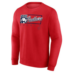 NHL Florida Panthers Fanatics Focus Fleece Pullover Sweatshirt - Red