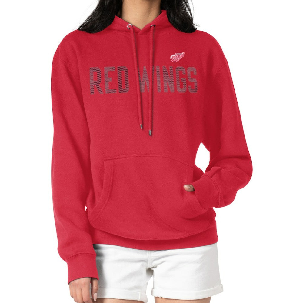 NHL Detroit Red Wings G-III 4Her by Carl Banks Women's Dot Print Pullover Hoodie - Red