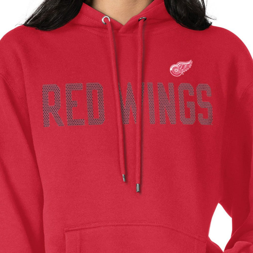 NHL Detroit Red Wings G-III 4Her by Carl Banks Women's Dot Print Pullover Hoodie - Red