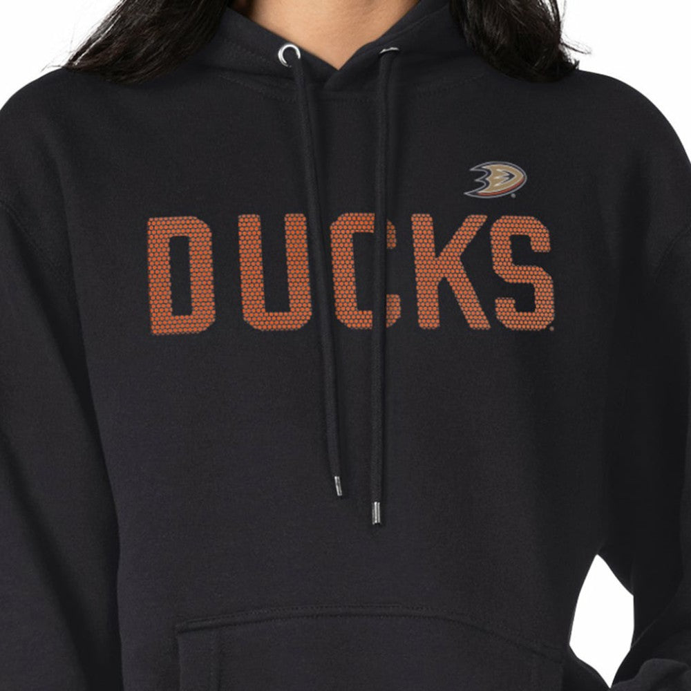NHL Anaheim Ducks G-III 4Her by Carl Banks Women's Dot Print Pullover Hoodie - Black