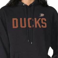 NHL Anaheim Ducks G-III 4Her by Carl Banks Women's Dot Print Pullover Hoodie - Black