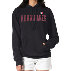 NHL Carolina Hurricanes G-III 4Her by Carl Banks Women's Dot Print Pullover Hoodie - Black