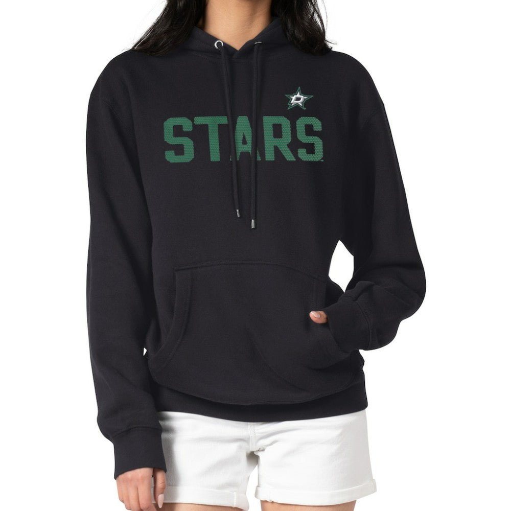 NHL Dallas Stars G-III 4Her by Carl Banks Women's Dot Print Pullover Hoodie - Black
