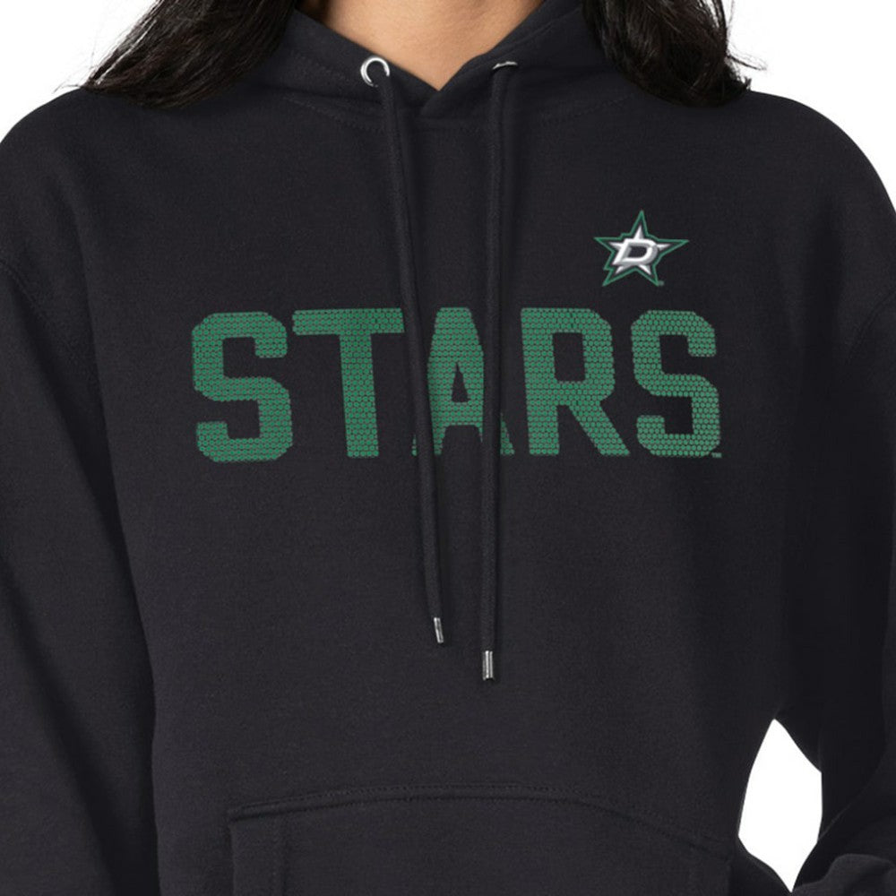 NHL Dallas Stars G-III 4Her by Carl Banks Women's Dot Print Pullover Hoodie - Black