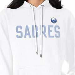 NHL Buffalo Sabres G-III 4Her by Carl Banks Women's Dot Print Pullover Hoodie - White