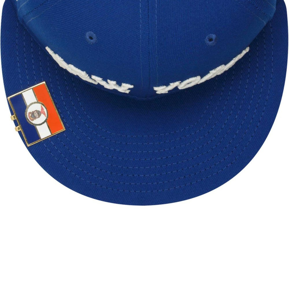 New York Yankees New Era City Flag 59FIFTY Fitted Hat - Royal Hats