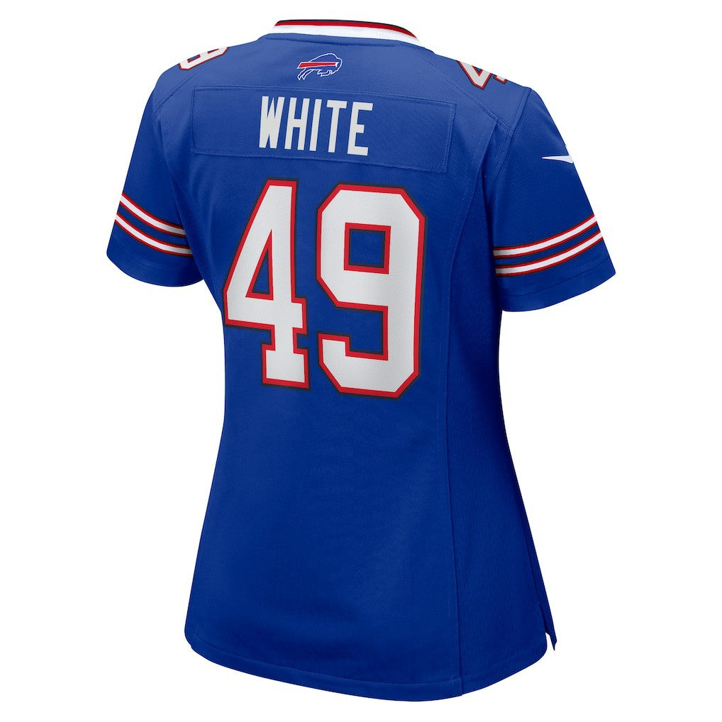 DaShaun White Buffalo Bills Women's Team Game Jersey Royal