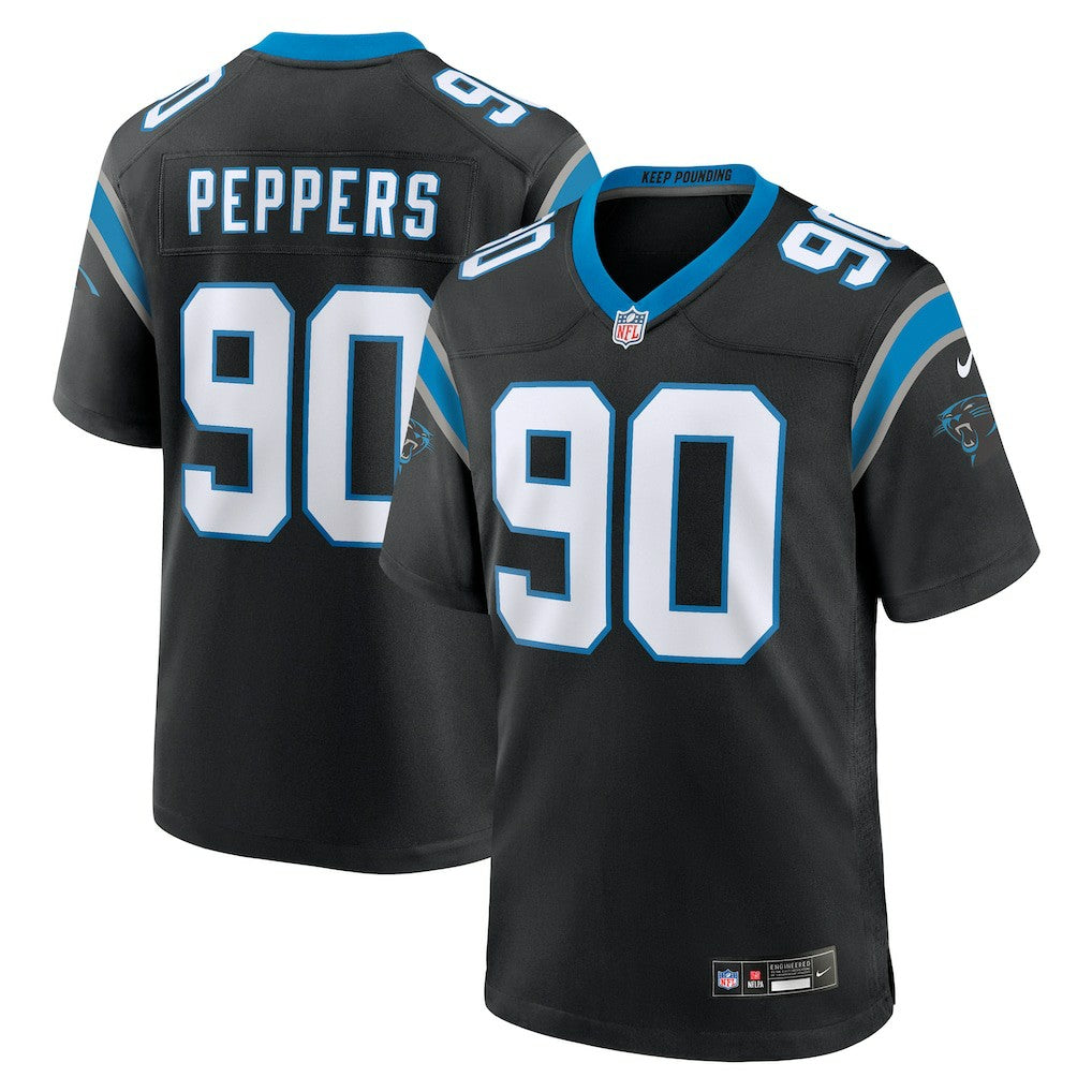 Julius Peppers Carolina Panthers Retired Player Game Jersey Black