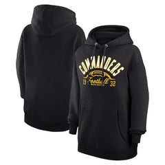 Washington Commanders Starter Unisex Half Ball Team Fleece Pullover Hoodie Black