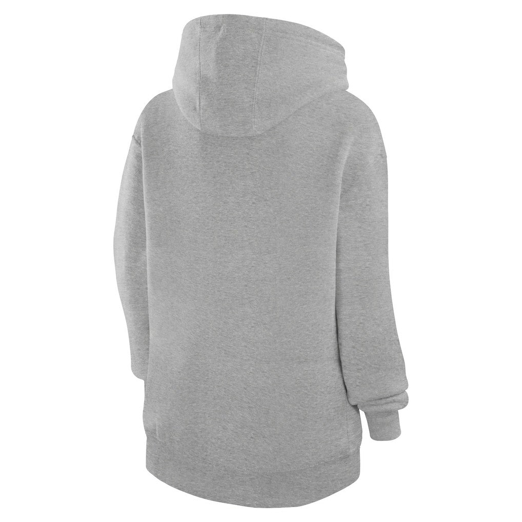 Philadelphia Eagles Starter Unisex Half Ball Team Fleece Pullover Hoodie Heather Gray