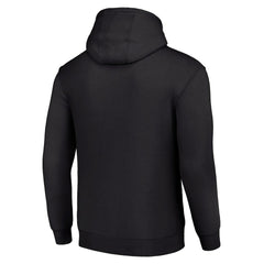 Baltimore Ravens Starter Unisex Color Scratch Fleece Pullover Hoodie Black