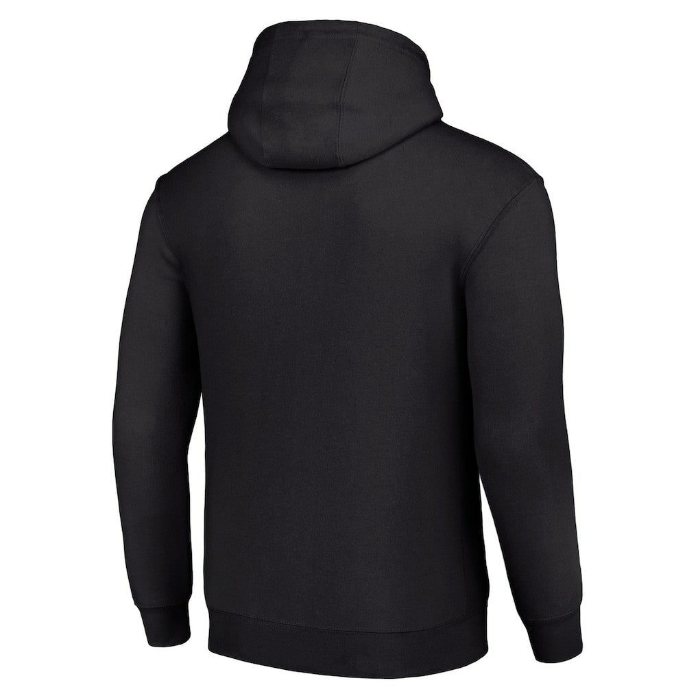 Pittsburgh Steelers Starter Unisex Color Scratch Fleece Pullover Hoodie Black