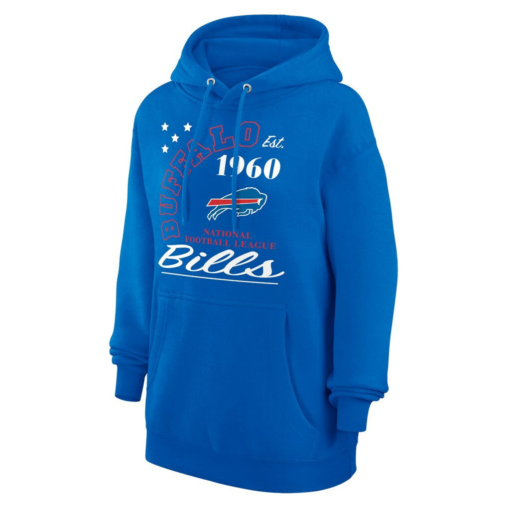 Buffalo Bills Starter Unisex Arch Team Fleece Pullover Hoodie Royal