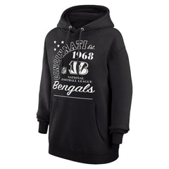 Cincinnati Bengals Starter Unisex Arch Team Fleece Pullover Hoodie Black