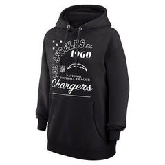 Los Angeles Chargers Starter Unisex Arch Team Fleece Pullover Hoodie Black