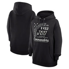Washington Commanders Starter Unisex Arch Team Fleece Pullover Hoodie Black