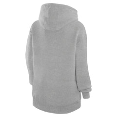Kansas City Chiefs Starter Unisex Arch Team Fleece Pullover Hoodie Heather Gray