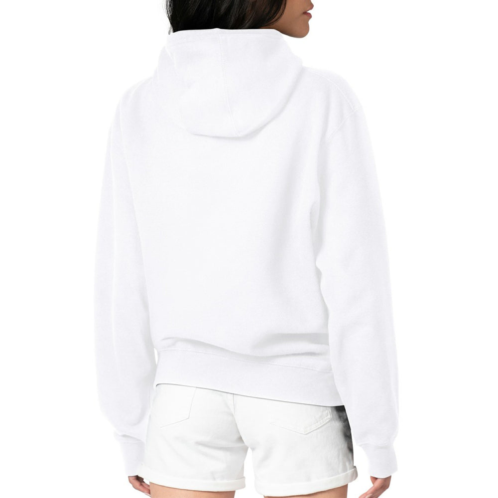 Detroit Lions G-III 4Her by Carl Banks Women's Love Graphic Pullover Hoodie White