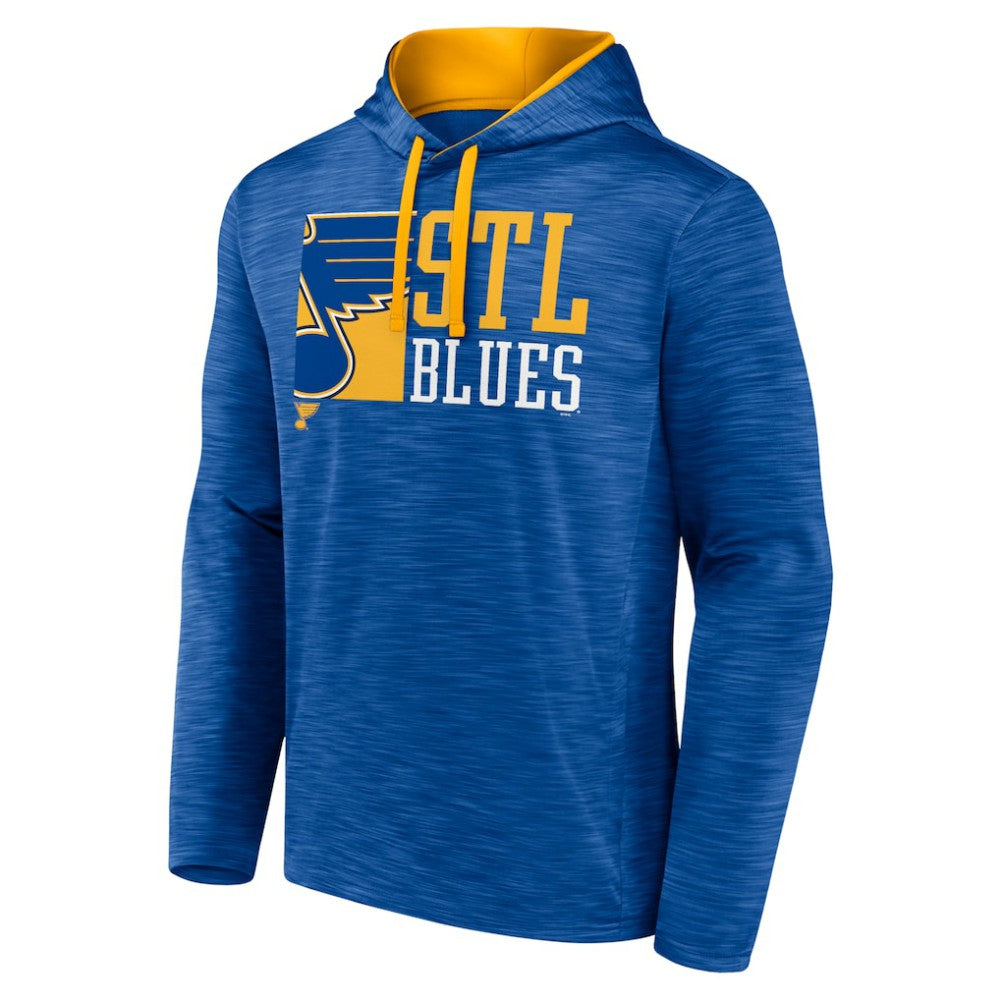 NHL St. Louis Blues Fanatics Never Quit Pullover Hoodie - Blue