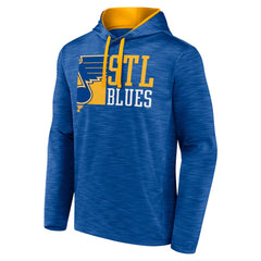 NHL St. Louis Blues Fanatics Never Quit Pullover Hoodie - Blue