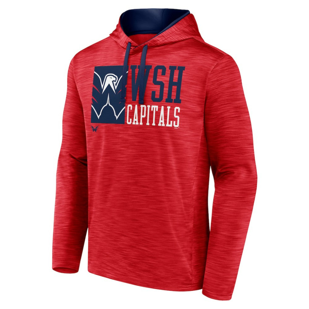 NHL Washington Capitals Fanatics Never Quit Pullover Hoodie - Red