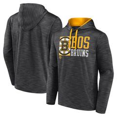 NHL Boston Bruins Fanatics Never Quit Pullover Hoodie - Charcoal