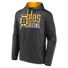 NHL Boston Bruins Fanatics Never Quit Pullover Hoodie - Charcoal