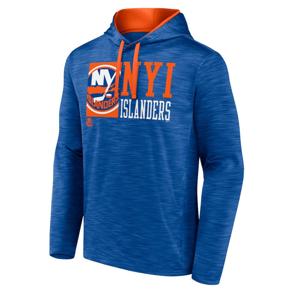 NHL New York Islanders Fanatics Never Quit Pullover Hoodie - Royal