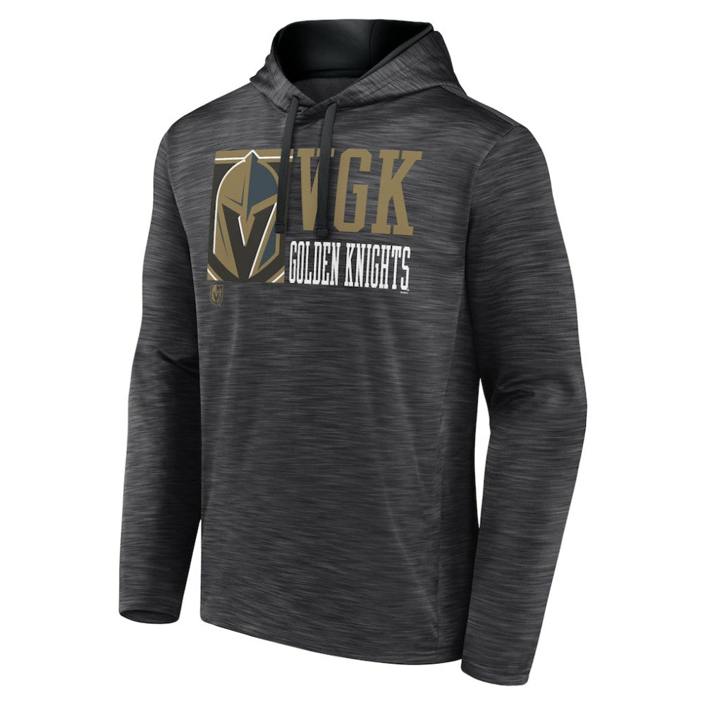 NHL Vegas Golden Knights Fanatics Never Quit Pullover Hoodie - Charcoal