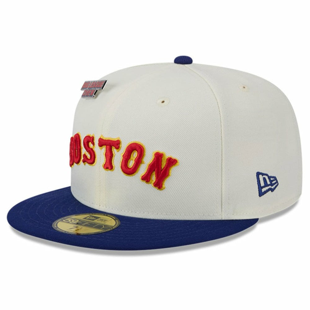 Boston Red Sox New Era Big League Chew Original 59FIFTY Fitted Hat - White Hats