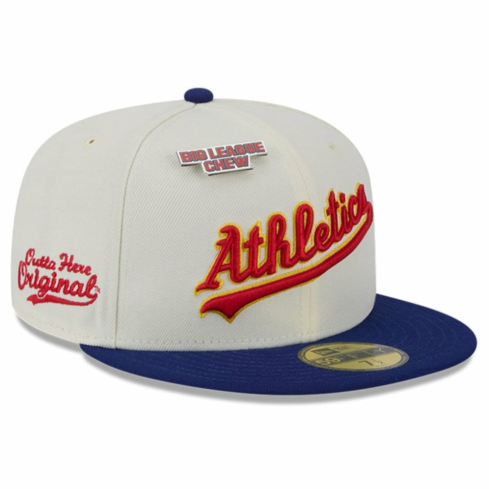 Athletics New Era Big League Chew Original 59FIFTY Fitted Hat - White Hats