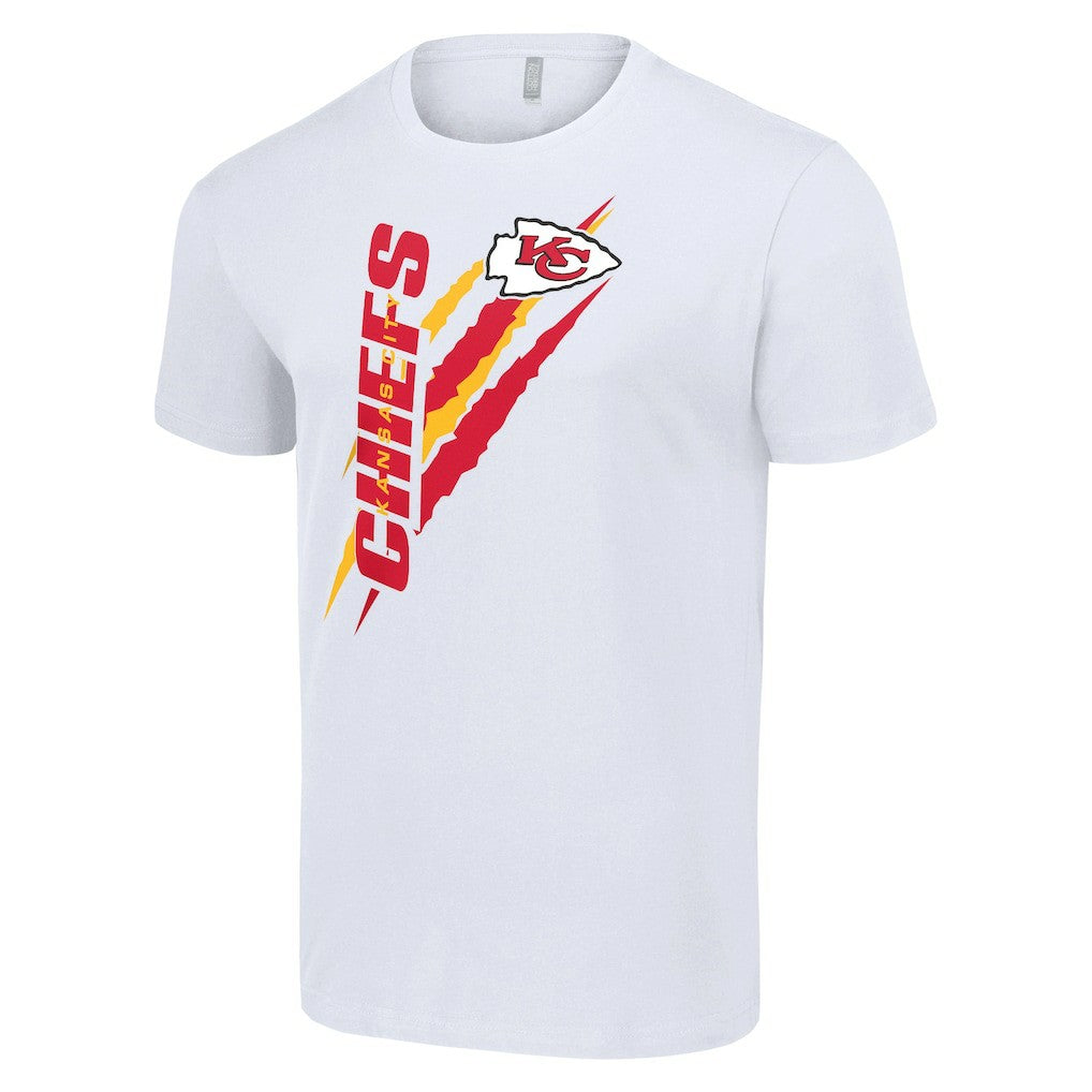 Kansas City Chiefs Starter Color Scratch T-Shirt White