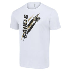 New Orleans Saints Starter Color Scratch T-Shirt White