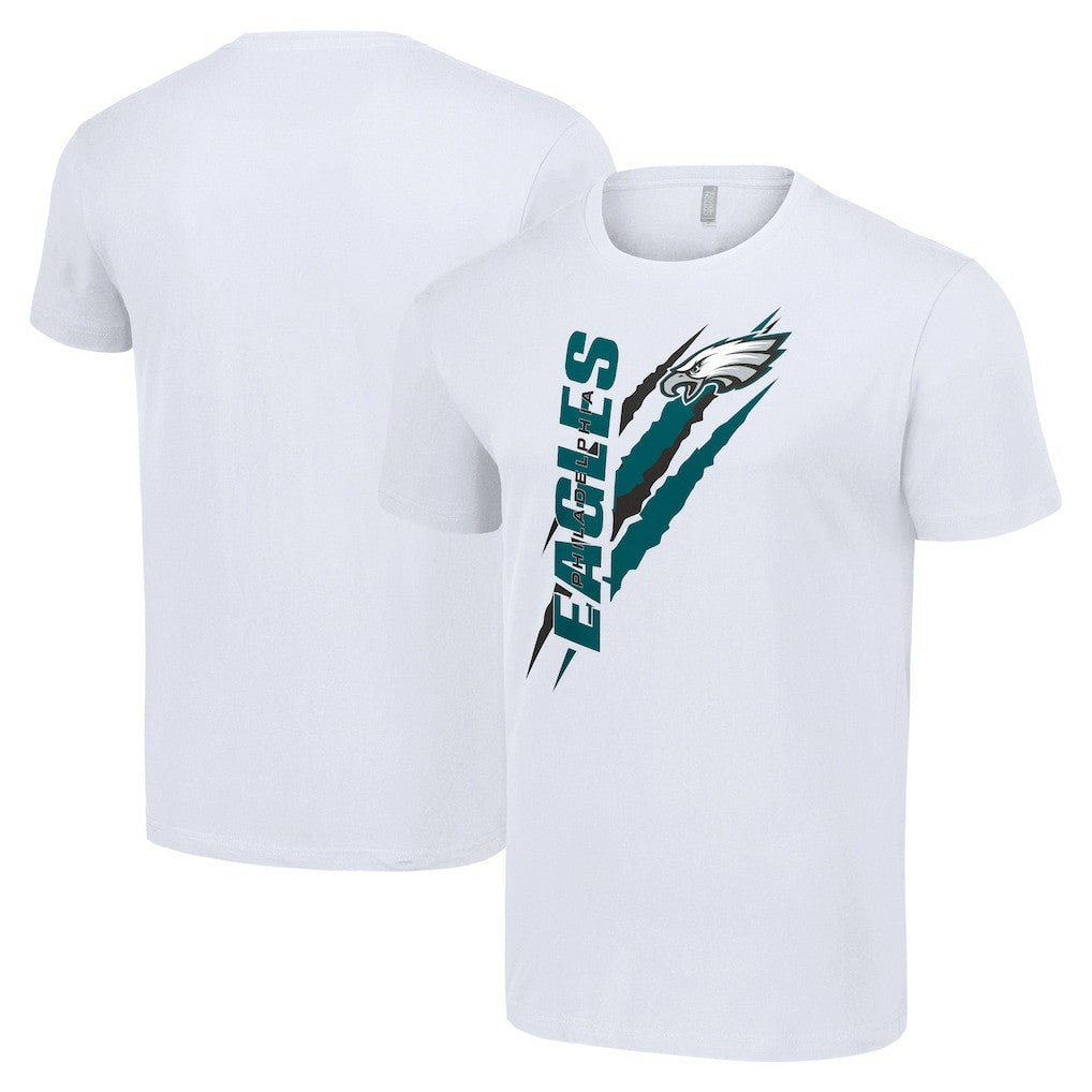 Philadelphia Eagles Starter Color Scratch T-Shirt White