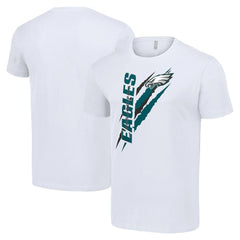 Philadelphia Eagles Starter Color Scratch T-Shirt White