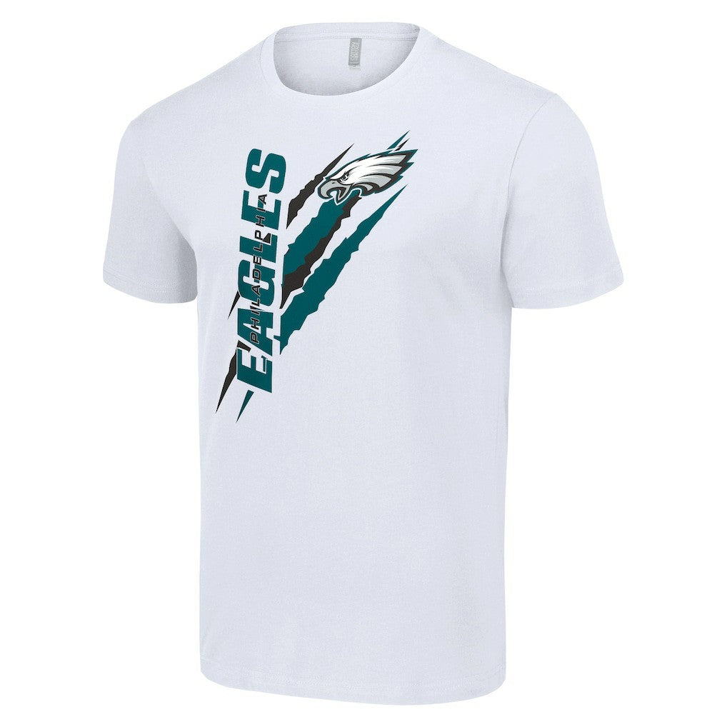 Philadelphia Eagles Starter Color Scratch T-Shirt White