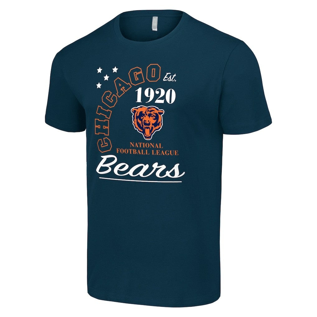 Chicago Bears Starter City Arch Team T-Shirt Navy