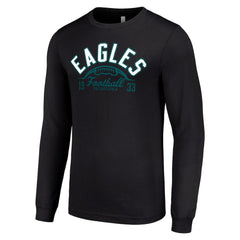 Philadelphia Eagles Starter Half Ball Team Long Sleeve T-Shirt Black
