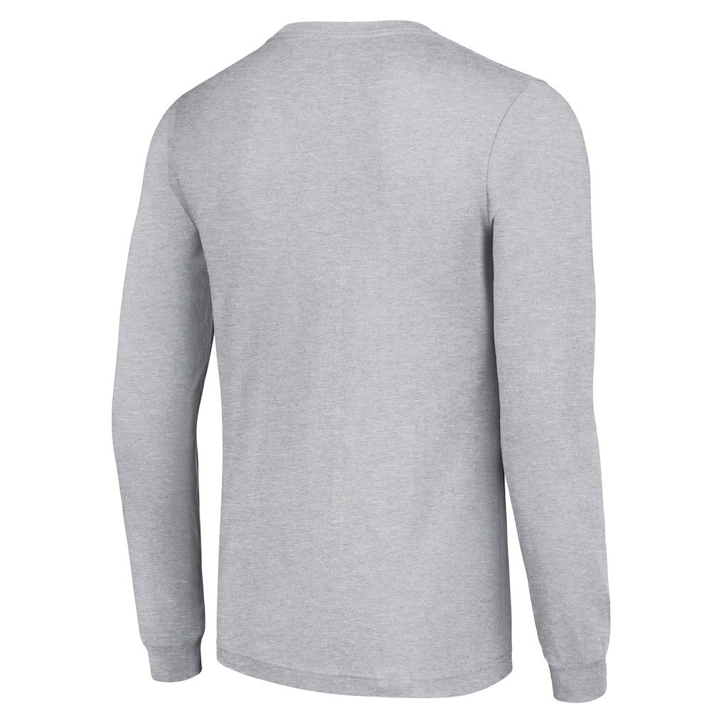 Washington Commanders Starter Color Scratch Long Sleeve T-Shirt Heather Gray